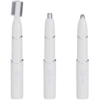 Rasoir électrique pour poils de nez, rasoir à sourcils 3 en 1, rasoir multifonction étanche