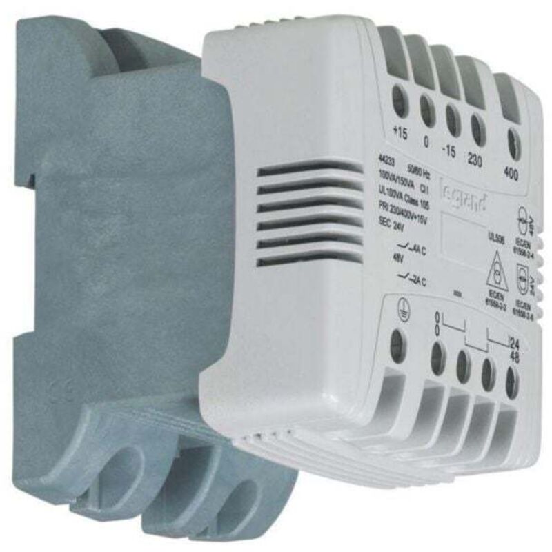 Transformateur de commande et sécurité à connexion à vis primaire 230V — free download