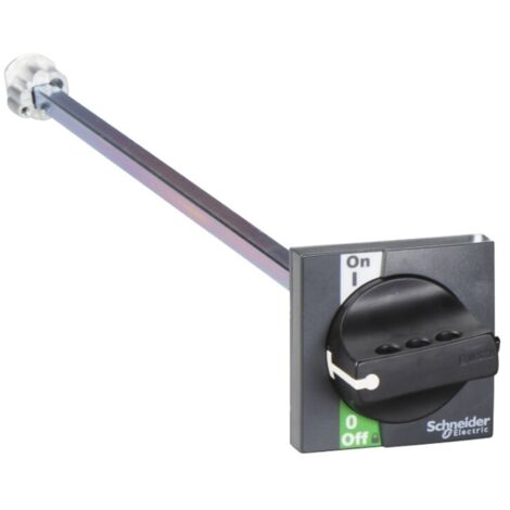 Manovra rotativa Schneider frontale nera serie Compact INS LV428941