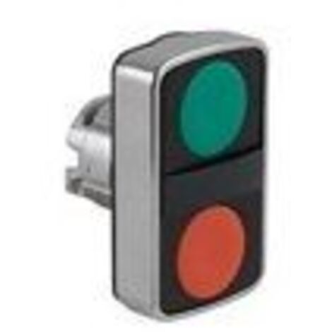 Doppia testa pulsante verde/rossa senza marcatura IP66