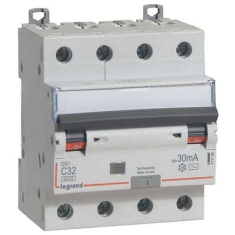 Interruttore differenziale DX3 4P 30mA C32