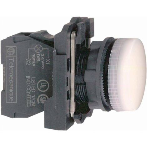 Schneider Electric XB5AVM1 Indicatore ottico Bianco 230 V/AC 1 pz.