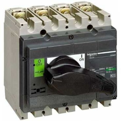 Interruttore/Sezionatore 250 Fisso Ant 4P Manopola Nera ( SCHNEIDER cod. 31107 )