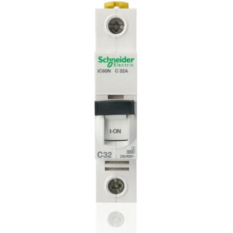 SCHNEIDER A9F79132 - Interruttore magnetotermico iC60N 1P C 32A 6000A