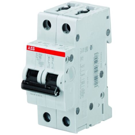 Interruttore Magnetotermico Abb 1P+N 25A 6kA curva C 2M S531795