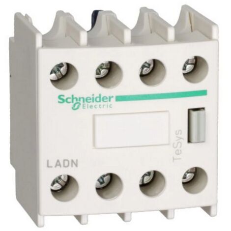 TeSys D - bloc de contacts auxiliaires - 2F+2O - bornes à vis-étriers  - LADN22G