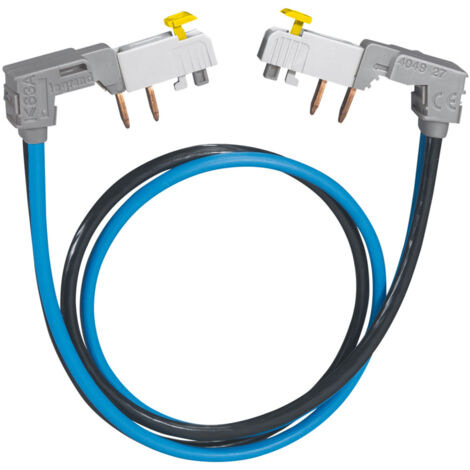 Cordon de repiquage entre 2 rangées de disjoncteur 1P+N à connexion automatique - section 2x10mm² - LEGRAND