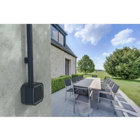 INTERRUTTORE IMPERMEABILE O BIDIREZIONALE PLEXO 10AX 250V IP55 IK08 FORNITURA COMPLETA PER MONTAGGIO DA SUPERFICIE - ANTRACITE