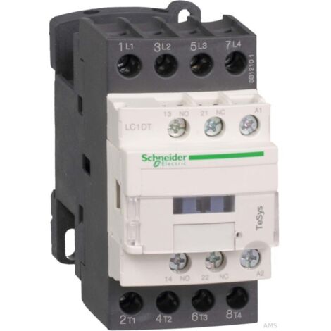 Schneider LC1D12ED TeSys LC1D Contattore - 3P - AC-3 440V - 12A - Bobina 48Vdc