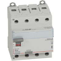 Interruttore Differenziale Industriale 4P 300mA 25-63 A 10kA Classe AC DX³ 411664 LEGRAND 40 A