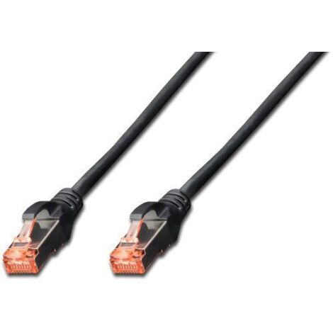 Digitus DK-1644-010/BL cavo di rete Nero 1 m Cat6 S/FTP (S-STP) (1/2)