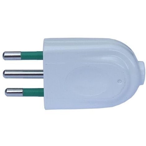 OEM Spina 2P+T 10A Bianco