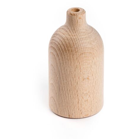 Tubo In Legno Per Faretto E14, Creative Cables Tub-E14, Doppia Ghiera, Colore Neutro - 4