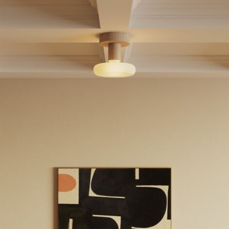 Lampada Fermaluce in legno con lampadina Dash (1/5)