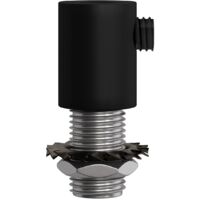 Serracavo cilindrico creative-cables in metallo 2 pezzi nero - serm1vnx2