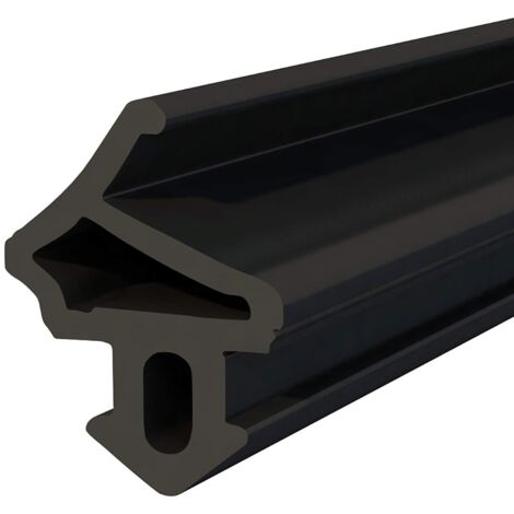 DQ-PP Joint de Fenêtre PVC Aluplast S-1172 Noir 10m