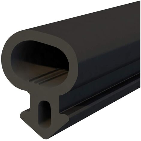 DQ-PP Joint de Fenêtre PVC Panorama S-232 Noir 10m