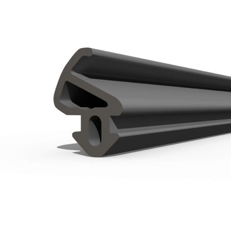 DQ-PP Joint de Fenêtre PVC S-900 LB Noir 5m