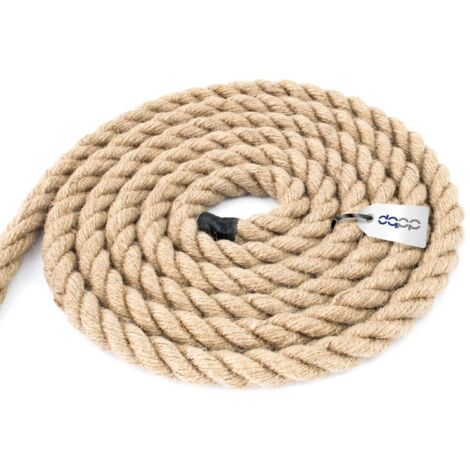 DQ-PP Corde en jute naturelle 40mm 20m DIY jardin