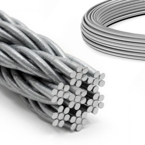 DQ-PP Câble acier inoxydable 5mm 100m 7x7