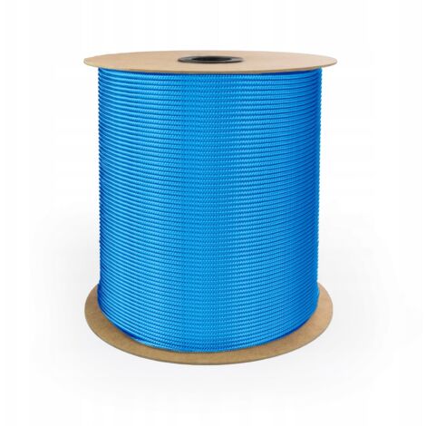 DQ-PP Corde Polypropylène Tressée 3mm 90m Bleu