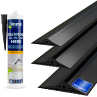 Joint seuil EPDM porte garage 15x80 5,5 m colle