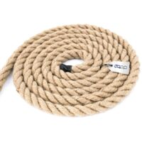 DQ-PP Corde en jute naturelle 60mm 25m DIY jardin