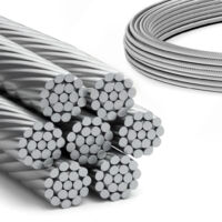 DQ-PP Câble acier inoxydable 3mm 40m 7x19