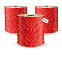 DQ-PP Corde Polypropylène Tressée 2mm 100m Rouge