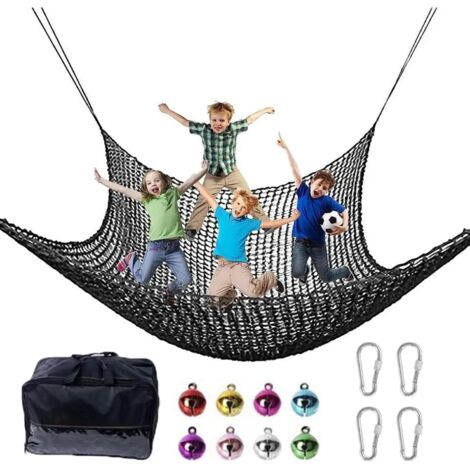 Filet D'Escalade Pour Aire De Jeux,3X3M Double Couche Filet De Sécurité Filet D'Escalade Pour Aire De Jeux,3X3M Double Couche Filet De Sécurité