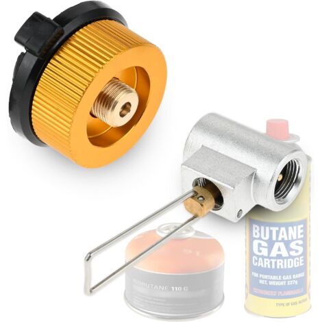 2 Pcs Adaptateur De Bouteille De Gaz De Camping Adaptateur Gaz Conversion Tete Adaptateur Connecteur De Buse Rechaud De Gaz Valve Adaptateur Pour Bidon En Butane A Visser Sur La 209482119 2 Pcs Adaptateur De Bouteille De Gaz De Camping Adaptateur Gaz Conversion Tete Adaptateur Connecteur De Buse Rechaud De Gaz Valve Adaptateur Pour Bidon En Butane A Visser Sur La 209482119