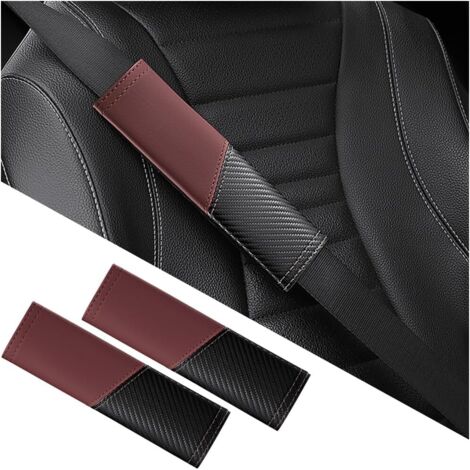 Namvo Lot De 2 Housses De Coussin Pour Ceinture De Sécurité Voiture - Protection Confortable Et Douce