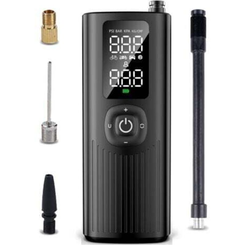 Pompe À Pneu Avec Manomètre,Pompe Rechargeable Avec Gonflage Rapide Des Pompe À Pneu Avec Manomètre,Pompe Rechargeable Avec Gonflage Rapide Des