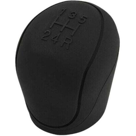 1PCS (Noir) Couvercle universel pommeau levier vitesse voiture en silicone souple automatique 5 vitesses pommeau levier vitesse capuchon anti-dérapant voiture levier levier vitesse Colorés (1/5)
