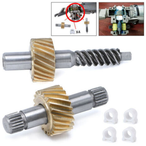 Kit de réparation d'engrenage de moteur de verrouillage de toit adapté à BMW E36 E46 E64 67618370816 (1/5)