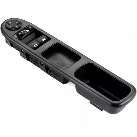 Interrupteur Lève-vitre Conducteur Gauche Pour Peugeot 207 - Réf. 6554QG/96642444XT, 2 Ans Garantie