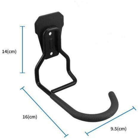 Biwwubik Lot de 2 supports de fourche pour vélo, lit de camion, toit, porte- vélos, bloc de vélo, support de camion pour camion, SUV, remorque, vélo de route, gris