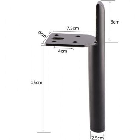 MEETOZ Pieds de support TV universel, pieds de rechange avec vis