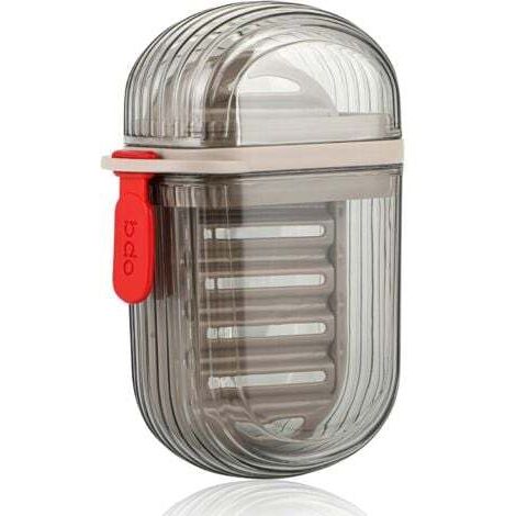 Boîte à Savon Portable de Voyage avec - Boite a Savon Plastique - avec Grille de Drainage, adapté à la Maison, à la Salle de Bain, aux Voyages (1/5)