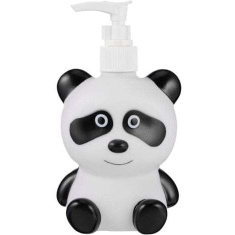 300 ML Bouteilles de Distributeur de Savon Mignon Panda Pompe Bouteilles Vides Rechargeables pour Enfants Savon Liquide Shampooing Lotions Distributeurs de Main Bain de Cuisine