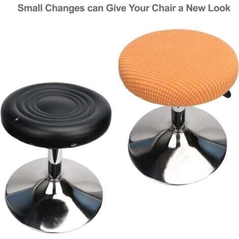 Housses De Tabouret De Bar En Velours Stretch Pour Tabourets De Bar