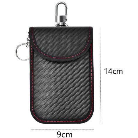 Lot De 5 Sacs Faraday Anti-Piratage - Protection RFID Pour Clés Voiture, Téléphone, Ordinateur, Étanche Et Ignifuge