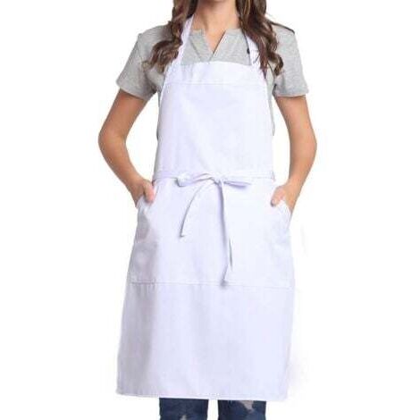 Tablier réglable avec poche, bandes extra longues pour homme et femme, pour cuisine, maison, restaurant, café, cuisine, pâtisserie, jardinage