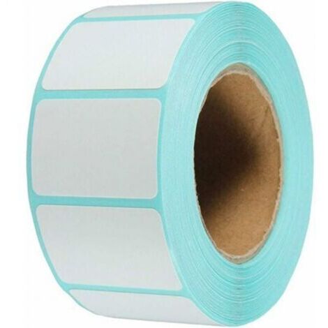 Jeu de 800 étiquettes autocollantes blanches, 60 mm x 30 mm, pour boîtes de conserve congelées Imprimante