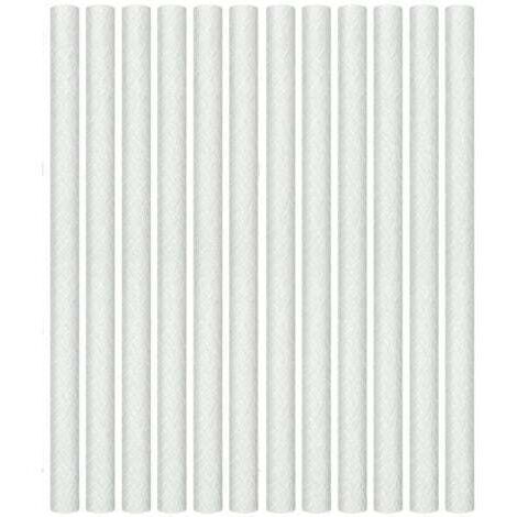 10Pcs Huile de Mèche en Fibre de Verre pour Torche Tiki d'Extérieur Remplacement de la Mèche Tiki Torche Tiki Eclairage de Patio Luminaires de Jardin
