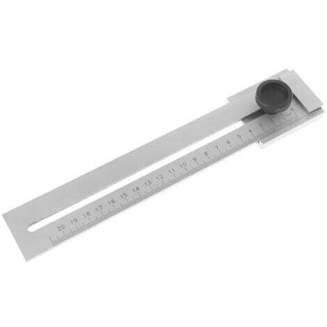 Règle de marquage parallèle de 200 mm, acier au carbone, outil de mesure de longueur (1/3)