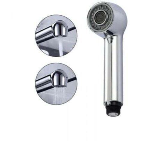 Douchette de Robinet Chromé Douche d'Evier avec 2 Types de Jet Tête de Douche pour Robinet Mitigeur Cuisine (1/4)