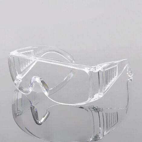 Lunettes, lunettes de protection, lunettes de sécurité de laboratoire, lunettes anti-éclaboussures, lunettes transparentes (1/5)
