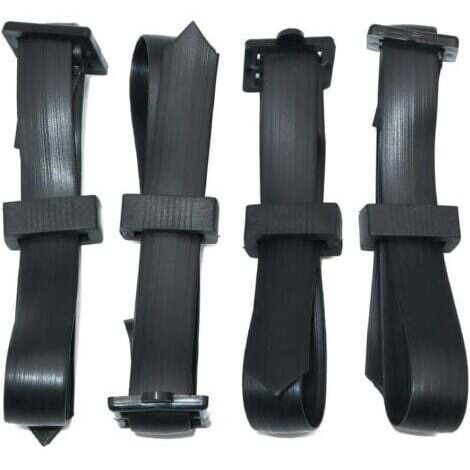 4 Pcs 60 x 2.5 cm Attaches en Caoutchouc réglables pour arbustes (1/5)