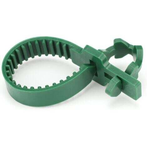 10 pièces 24 cm robuste en caoutchouc souple plante arbre sangles réglable emboîtement jardin attaches pour arbuste Rose plante arbre Support